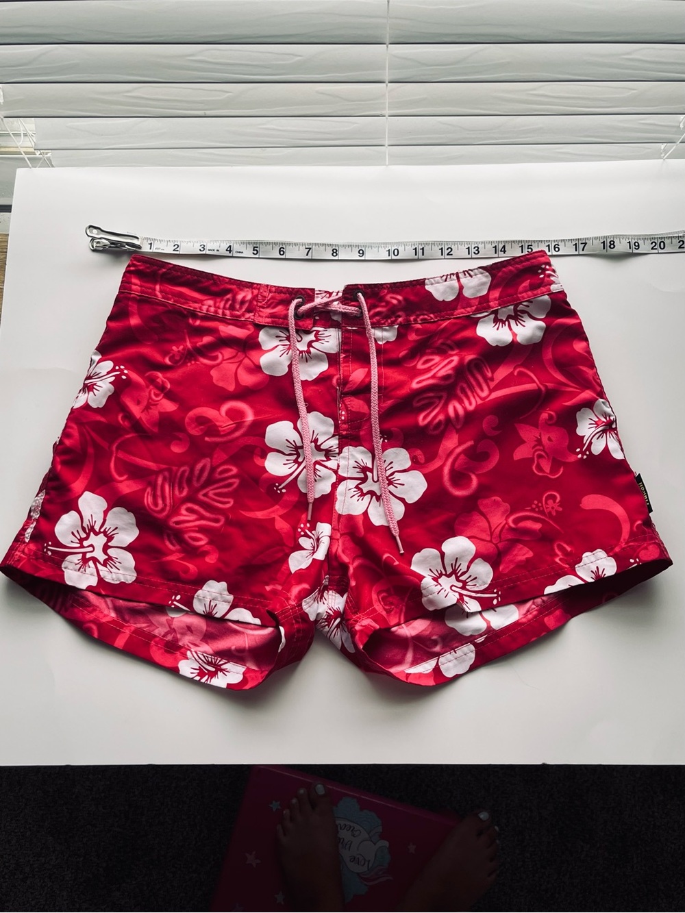 Boys size 7 swim trunks. Runs big.